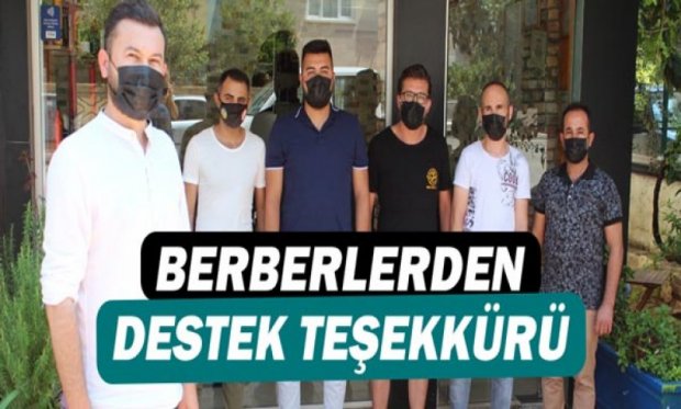 Berberlerden destek teşekkürü